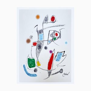 Joan Miró - Maravillas mit Veilchen n • 10 1975