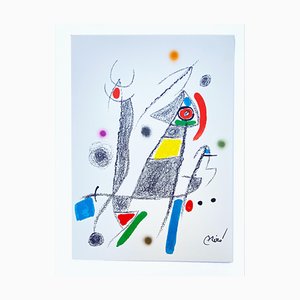 Joan Miró - Maravillas con Variaciones n°6 1975
