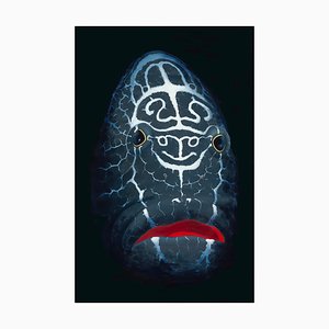 Patrick Chevailler, 750 Maya Grouper, 2020, Impresión digital en lienzo