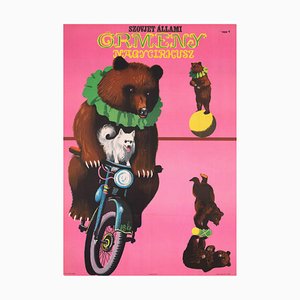 Ungarisches Armenian Bears Poster von Sandor, 1967