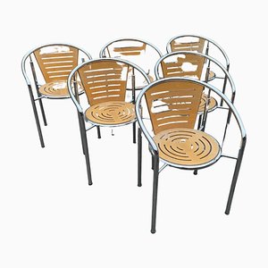 Chaises de Salle à Manger par Rud Thygesen & Johnny Sørensen pour Botium Denmark, Set de 6