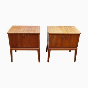 Tables de Chevet, Danemark, 1930s, Set de 2