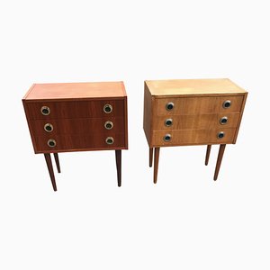 Mid-Century Danish Modern Dressers, 1960s, Set of 2
