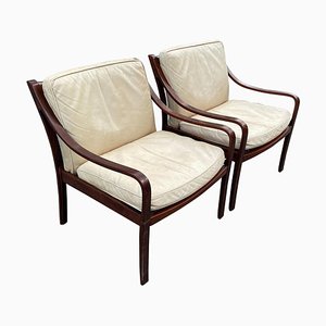 Fauteuils par Fredrik Kayser pour Vatne Møbler, 1960s, Set de 2