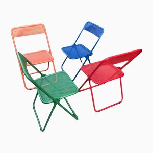 Garden Folding Chairs from EMU, 1972, Set of 4