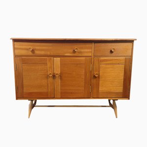 Vintage Beech & Elm Sideboard by Lucian Ercolani for Ercol