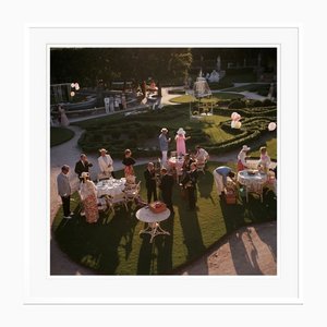 Slim Aarons, Garden Party, 1970, Photographie Couleur