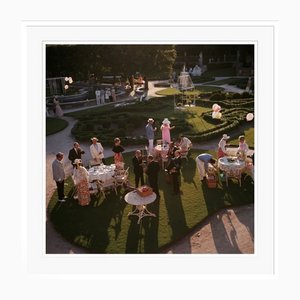 Slim Aarons, Garden Party, 1970, Fotografia a colori