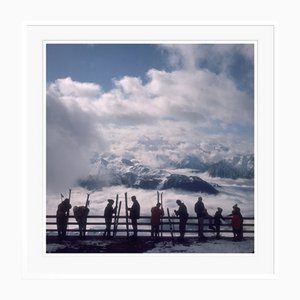 Slim Aarons, Verbier View, 1964, fotografia a colori