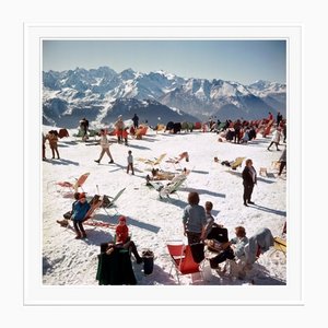 Slim Aarons, Verbier Vacation, 1964, Fotografia a colori