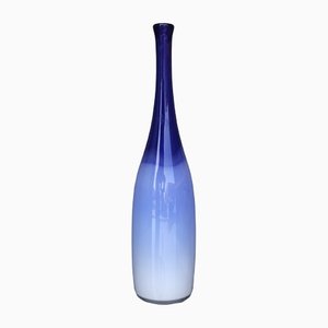 Vase Bouteille Mid-Century en Verre par Floris Meydam pour Leerdam, 1960s