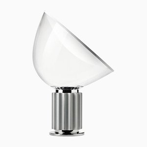 Aluminium und Glas Tischlampe von Flos