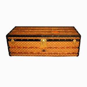 Wooven Canvas Cabin Steamer Trunk from Louis Vuitton, 1900s