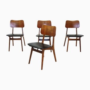 Teak Dining Chairs by Boltart Stole Fabrik, Denmark, 1960, Set of 4