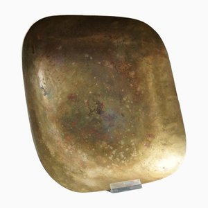 Bauhaus Brass Bowl from Emil Funk Neuruppin