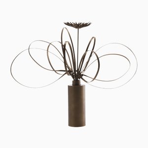 Swirl and Mum Bronze - Tall de Art Flower Maker