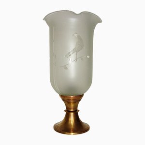 Lámpara de mesa Mid-Century, años 40