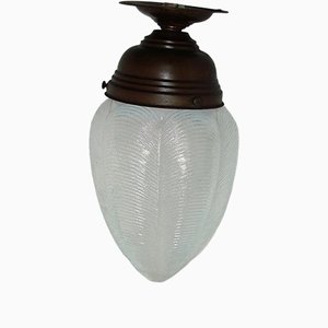 Lampe à Suspension Vintage, 1920s