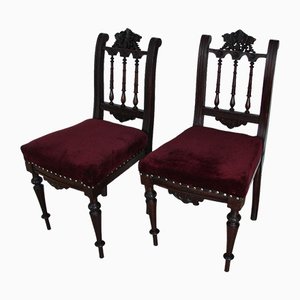 19th Century Dining Chairs, Set of 2
