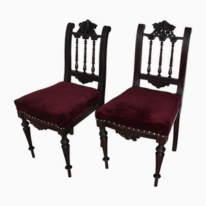 Chaises de Salle à Manger, 19ème Siècle, Set de 2