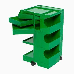 Green Boby Trolley by Joe Colombo for Bieffeplast