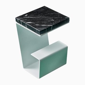 The Line Marble Side Table by Baker Street Boys