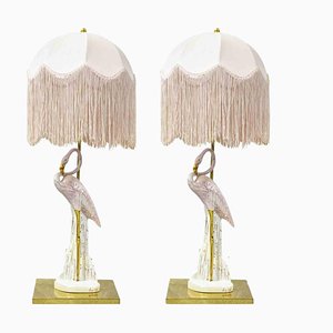 Vintage Hollywood Regency Lamps, Italy Mid 20th-Century, Set of 2