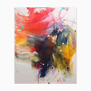 Daniela Schweinsberg, Color Bomb, 2021, Acrylique et Technique Mixte sur Toile