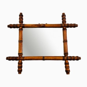 Spiegel in Bambus Optik