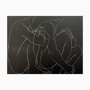 Luiza Kasprzyk, An Empathy, 2020, Linogravure