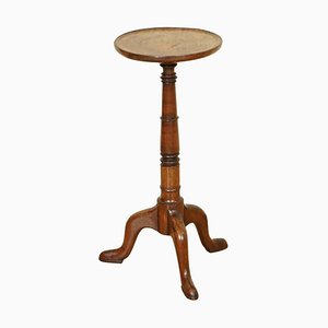 Victorian Side Table on Elegant Tripod Legs in Walnut