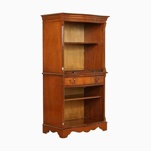 Open Bookcase Cabinet with Shelves and Drawer