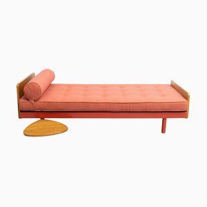 Sofá cama SCAL Mid-Century moderno de Jean Prouvé para Design M, años 50