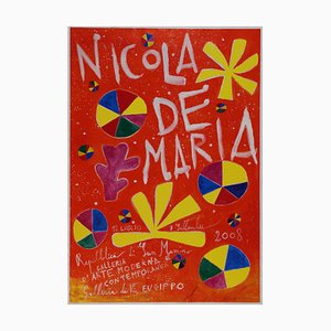 Nicola De Maria, Untitled, 2008, Poster