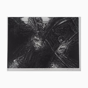 Daniel Beugniot (Dul), The Waves of the Giants, Original Etching