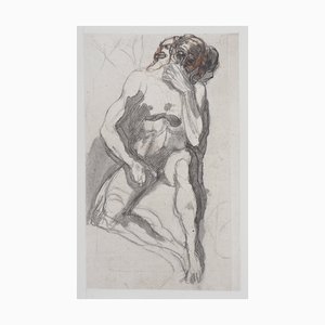 Nach Auguste Rodin, Cerbère, 19. Jahrhundert, Radierung