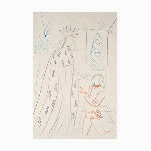 Salvador Dali, Lady Godiva, siglo XX, Litografía original