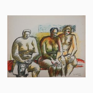 Le Corbusier, Three Nudes, 1938, Lithograph