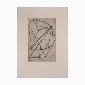 Émile GilioIi, Lanciers, 1962, Original Etching