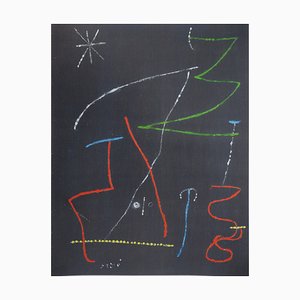 After Joan Miro, In the Garden Under the Stars, 1958, Litografía