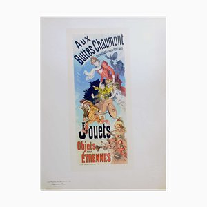 Jules Cheret, Saxoléine, 1896, Original Lithographie