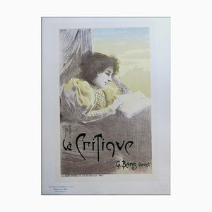 Misti, The Criticism, 1900, Original Lithograph