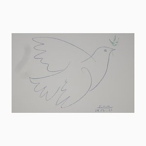 After Pablo Picasso, Dove for Peace, Litografia