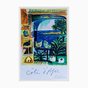 Pablo Picasso, Côte Dazur, 1962, Original Poster
