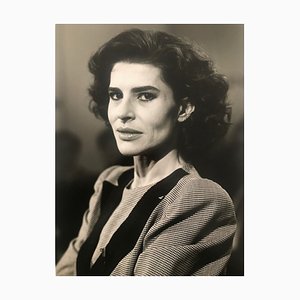 Jacques Graf, Fanny Ardant de Apostrophes, 1984, Impresión de plata