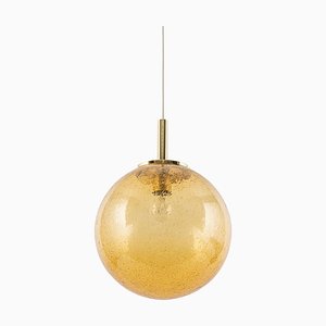 Murano Ball Pendant Light by Doria, Germany, 1970s