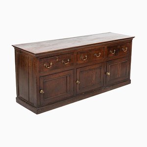 Commode Provinciale en Chêne, Angleterre, 18ème Siècle