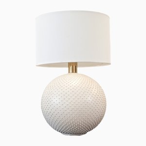 Vintage White Table Lamp by Paf Studio Milano