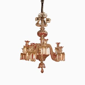 Baccarat Crystal 10 Branches Chandelier