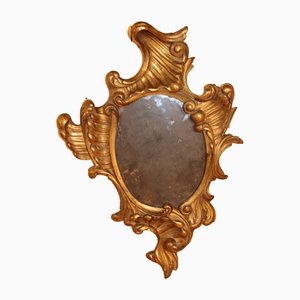 Espejo italiano rococó, siglo XVIII